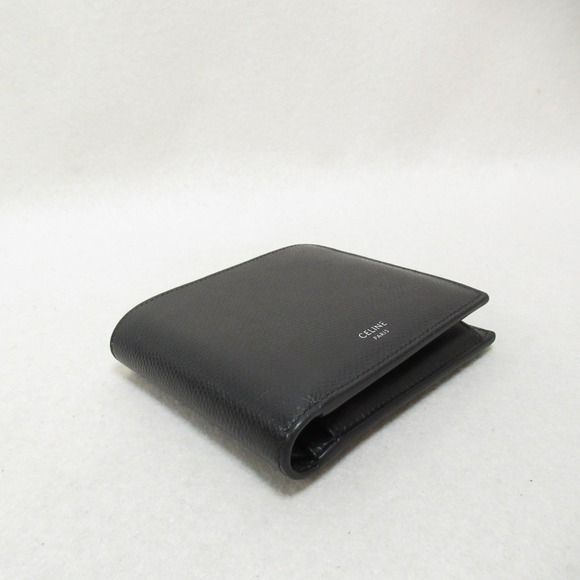 Celine Bifold Wallet Bifold Wallet Leather Black - Picture 4 of 8